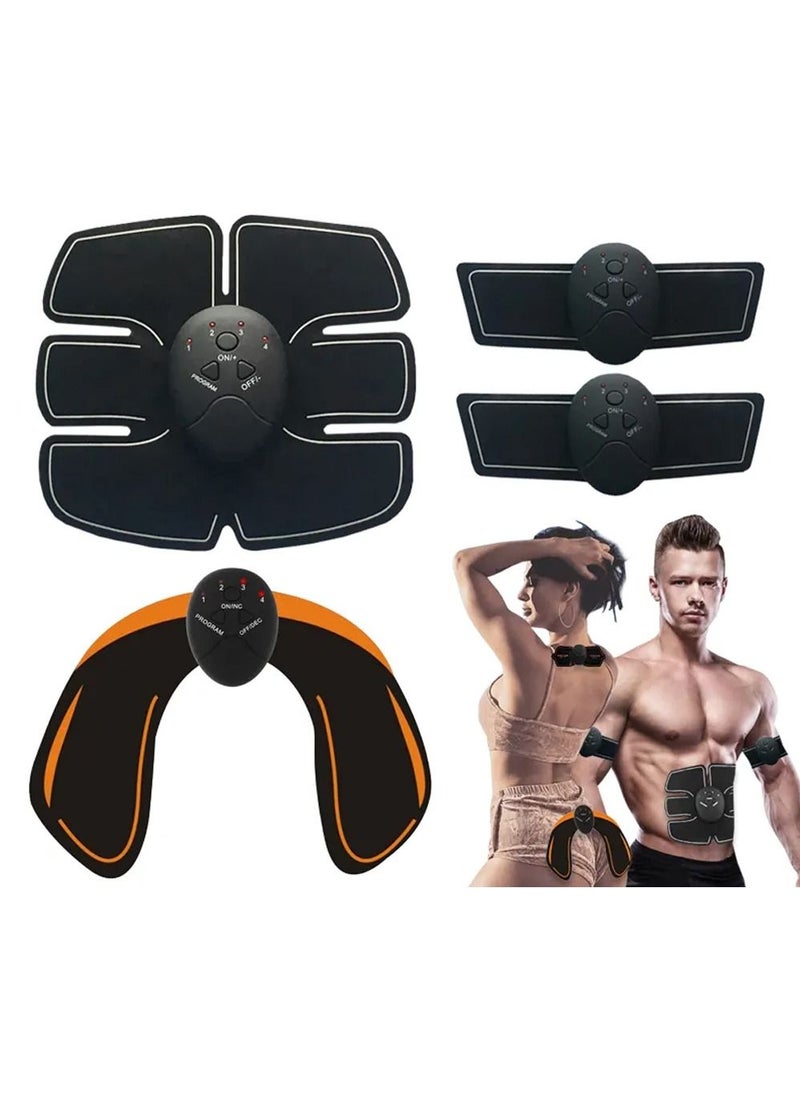Generic - ABS Stimulator Ab Stimulator Muscle Toner Rechargeable Muscle Trainer Ultimate Abs Stimulator for Men Women Abdominal Work Out Ads Power Fitness Abs Muscle Training Gear ABS Workout Equipment Portable - Image 1