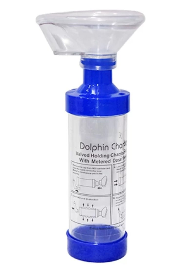 Dolphin Chamber for Kids – Inhaler Spacer – Large Size - Image 2