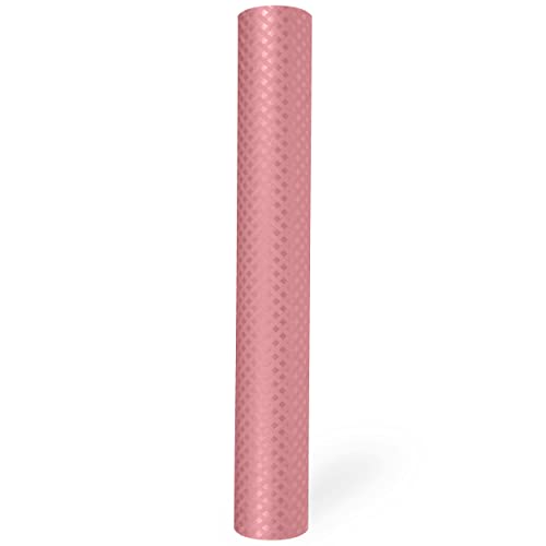 ElastPro EVA Food Grade Washable Anti Slip Mat/Sheet for Fridge, Shelf Liner, Table, Kitchen Drawer mat (Peach Crossed Stripe, 5 Meter) - Image 3
