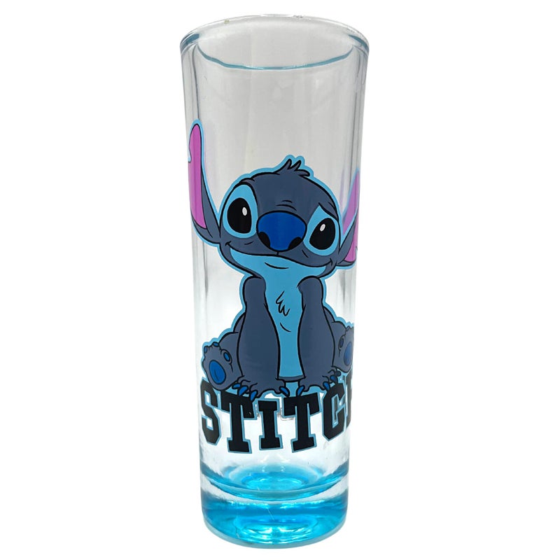 Jerry Leigh Jerry Leigh Sitting Stitch Alien Shot Glass, Disney Themed Adult Drinking Glasses, Disney Vacation Souvenirs for Men, Unique Birthday and Housewarming Gifts for Men and Women, 1 Ounce  - Image 1