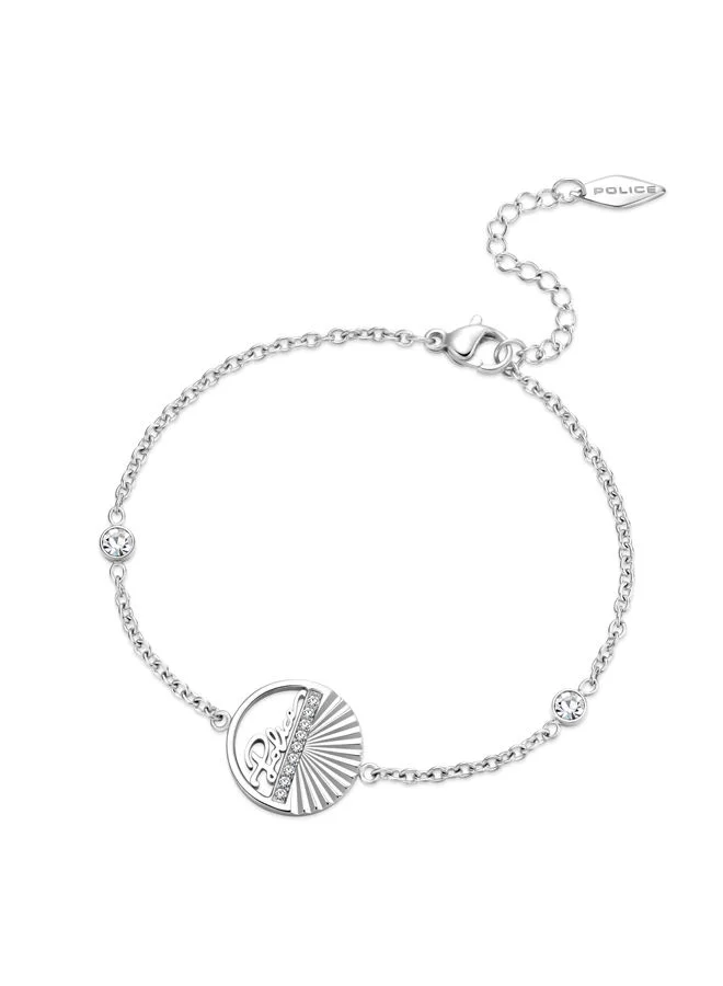 POLICE Seashell Bracelet for Women Stainless Steel with CrystalsPEJLB0002801