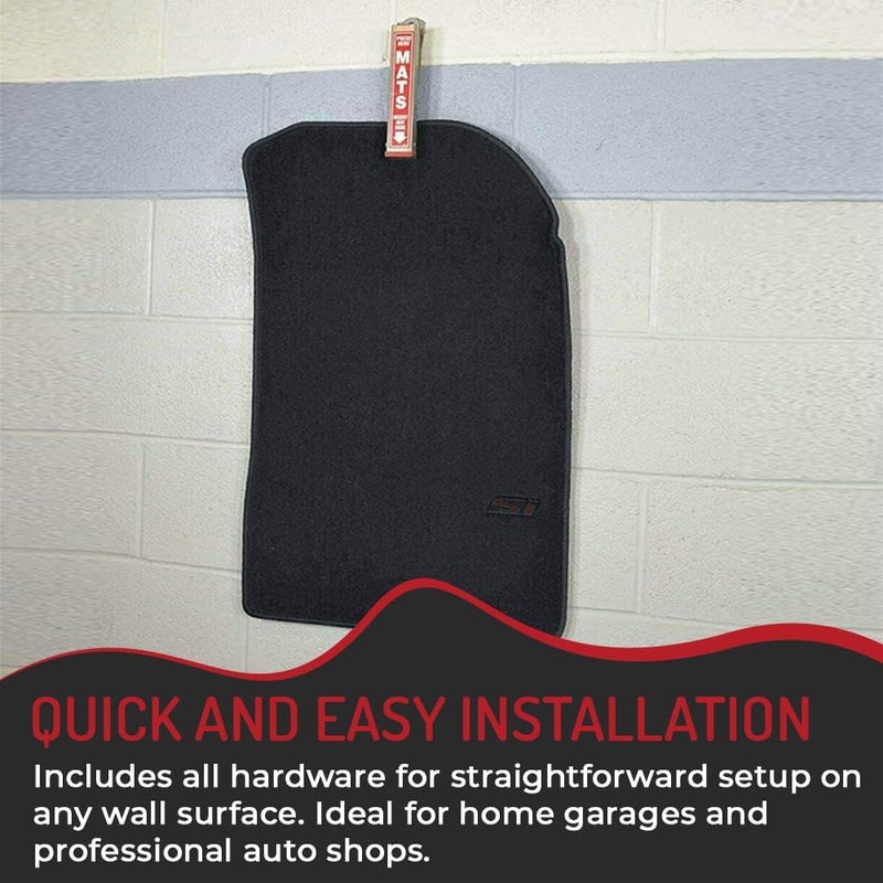 Hi-Tech Industries Aluminum Mat Clamp (HIT-MC-5) - Heavy Duty Car Mat Holder - Image 4