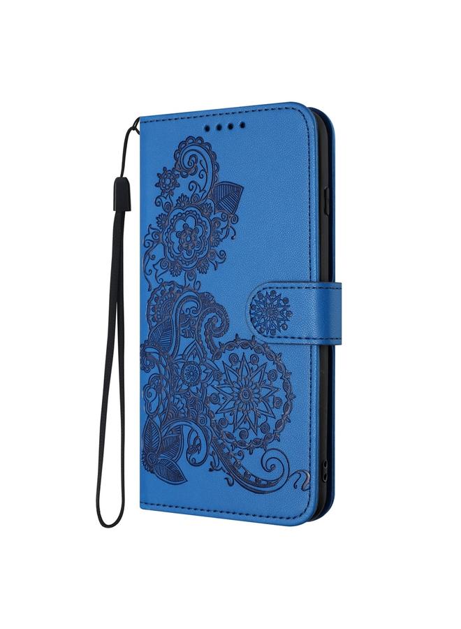 S-TOP Case For Infinix Zero 40 4G / Zero 40 5G Datura Flower Embossed Flip Leather Phone Case - Image 3