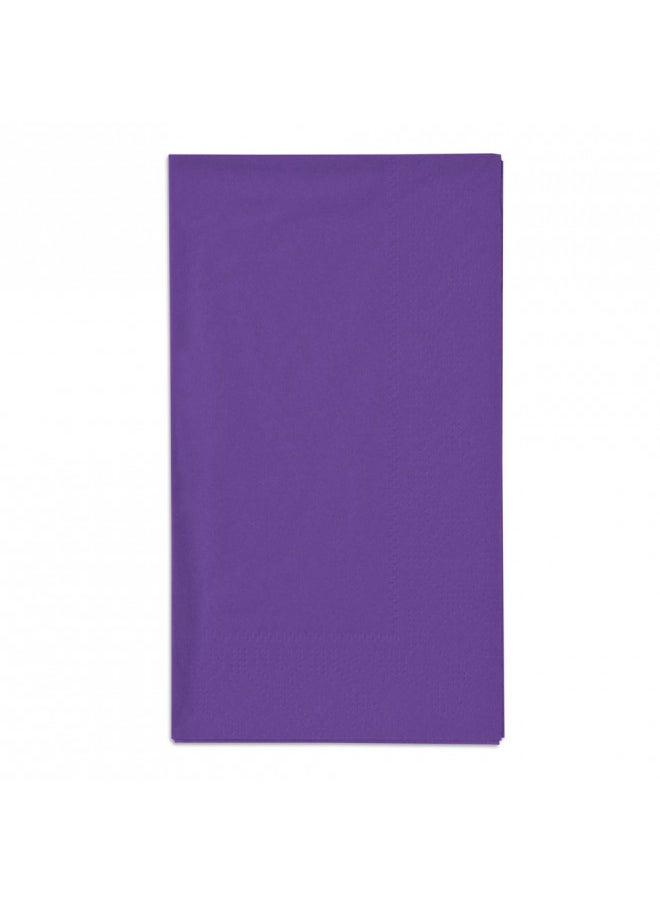 CREATIVE CONVERTING Creative Converting Touch of Color 2-Ply 50 Count Paper Dinner Napkins, Purple 