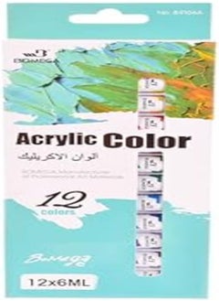 Bomega B9106A Set Of 12 Pieces Of Acrylic Colors 6 Ml - Multi Color - pzsku/Z0C5FD13CDF5A616830C0Z/45/_/1720390185/1ec475e1-5f59-4c1f-abe7-382e8ea7046b