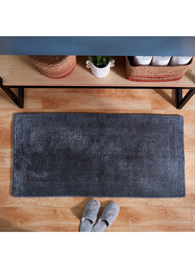 Home Box Grand Reversible Cotton Bath Mat 120 x 60 cm  - Image 1