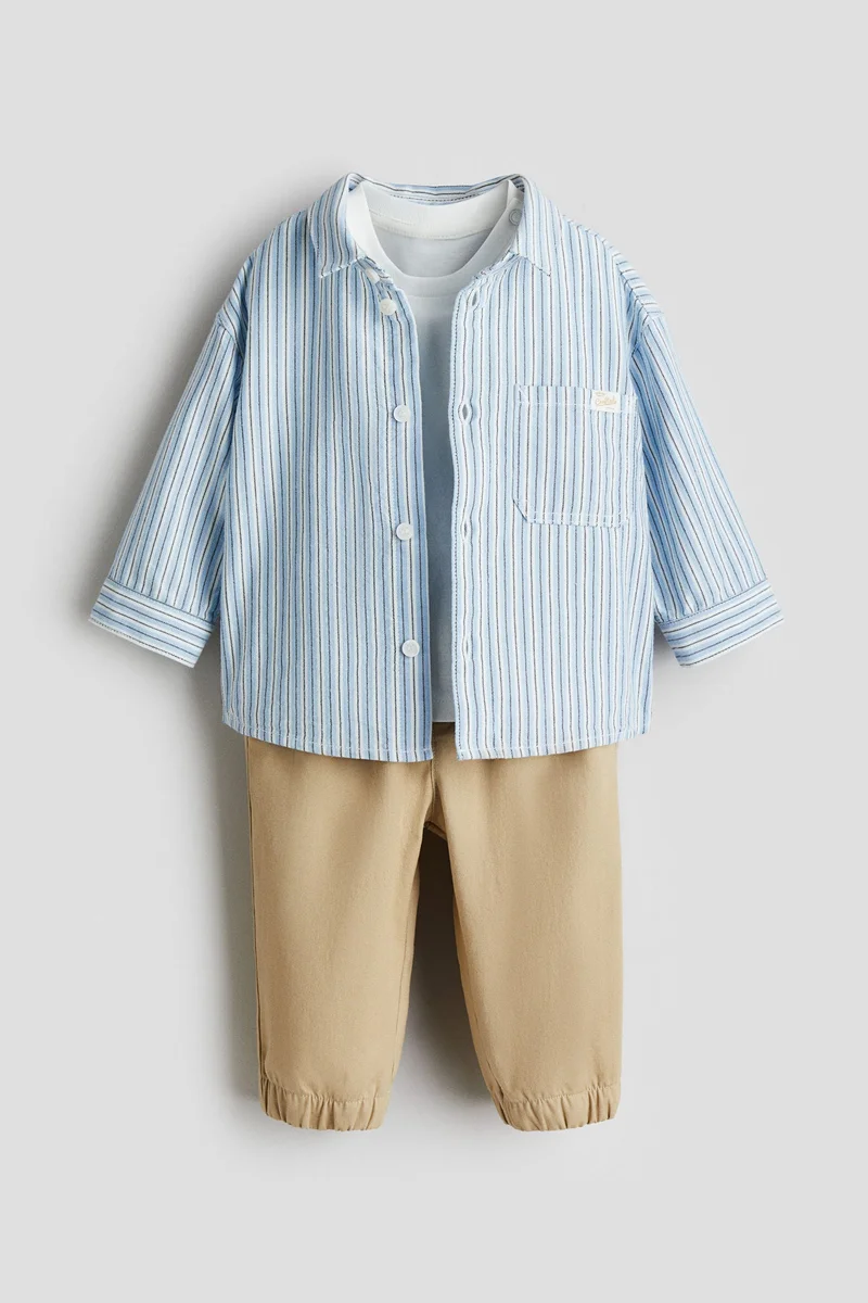 H&M 3-piece cotton set