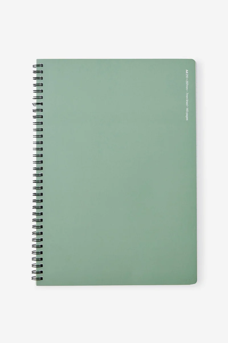 Typo A4 SPIRAL NOTEBOOK