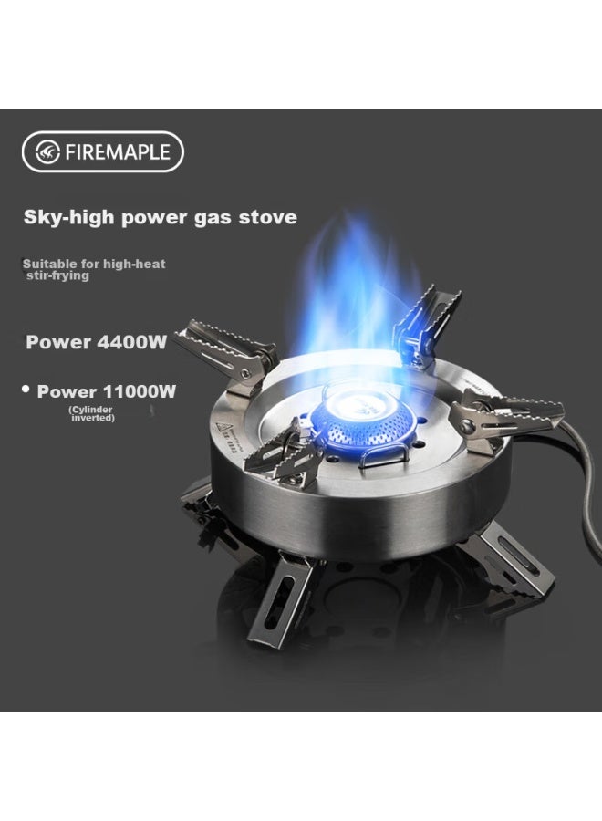 Fire-maple Portable Gas Stove, Outdoor Cooking Equipment, Camping Gear, Gas-fired Tea Brewing Stove, High-intensity Burner, Cartridge Stove - Image 1