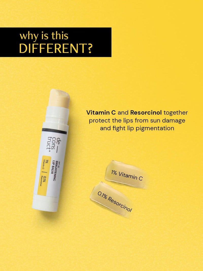 Deconstruct Brightening Tinted with SPF Lip Balm 30 4g - Image 3