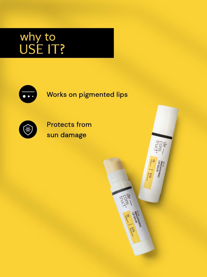 Deconstruct Brightening Tinted with SPF Lip Balm 30 4g - Image 5