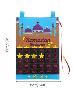 Ramadan Mubarak Felt Calendar For Kids Count Down To Eid - pzsku/Z0C6036B87785D55FC95FZ/45/_/1708406061/27183132-1dcb-4084-ac3c-3edcdacdf889