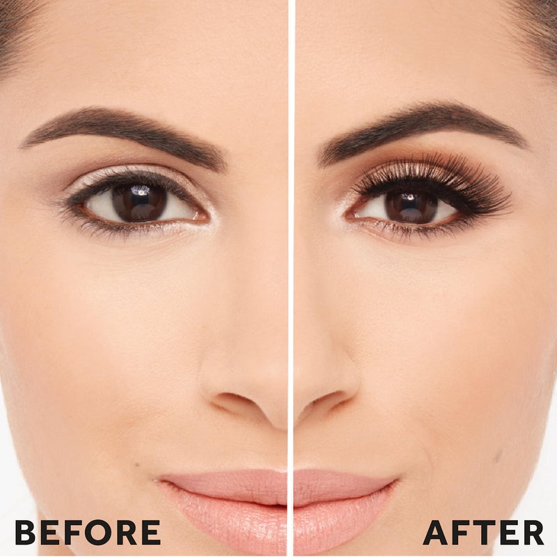 Eylure False Lashes, Luxe Cashmere No. 8 with Adhesive Included, 1 Pair,Black - Image 3