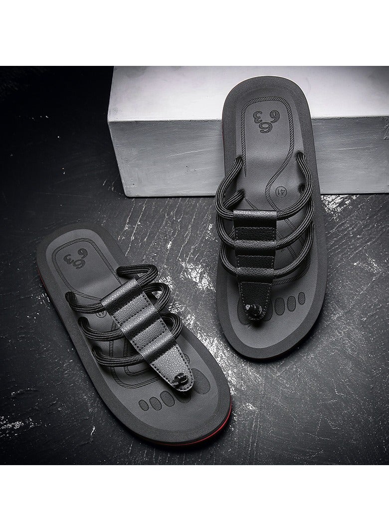 LOULUEN Non Slip Summer Beach Slippers for Home, Travel & Outdoor - Image 2