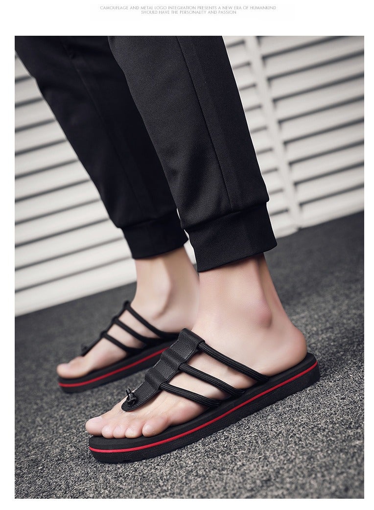 LOULUEN Non Slip Summer Beach Slippers for Home, Travel & Outdoor - Image 3