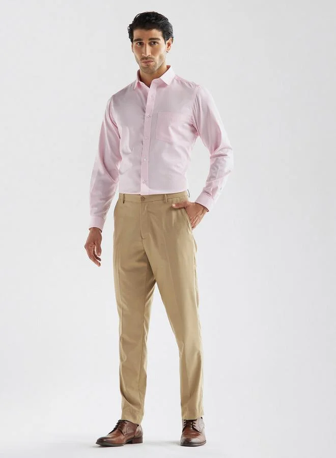 سبلاش فيڤ بنطلون سادة بخصر مرن وجيوب