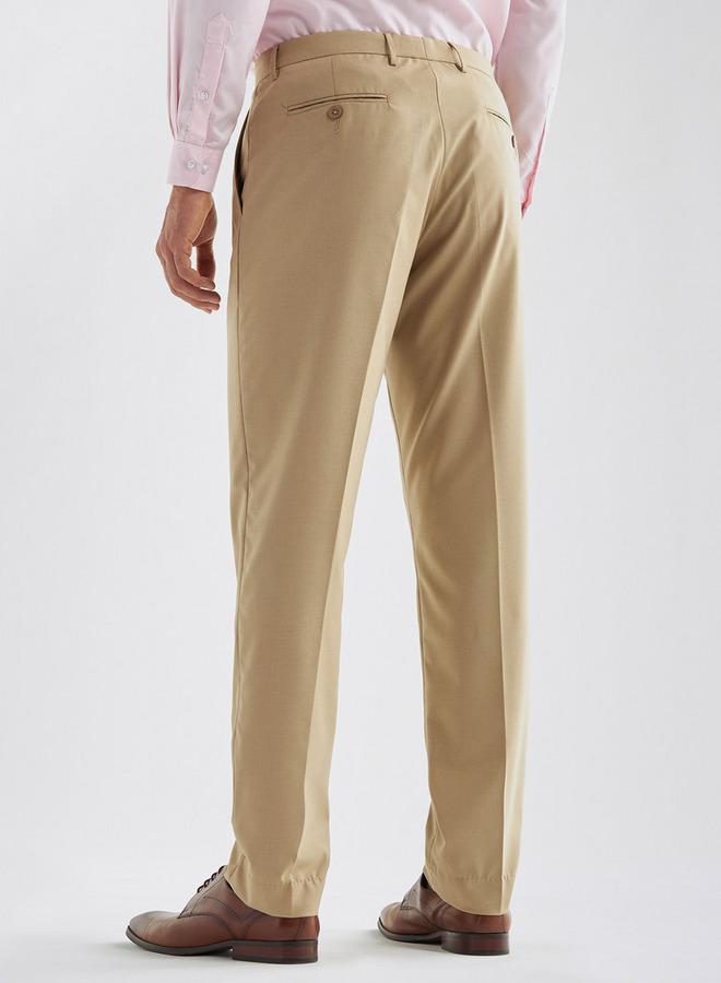 سبلاش فيڤ بنطلون سادة بخصر مرن وجيوب - Image 3