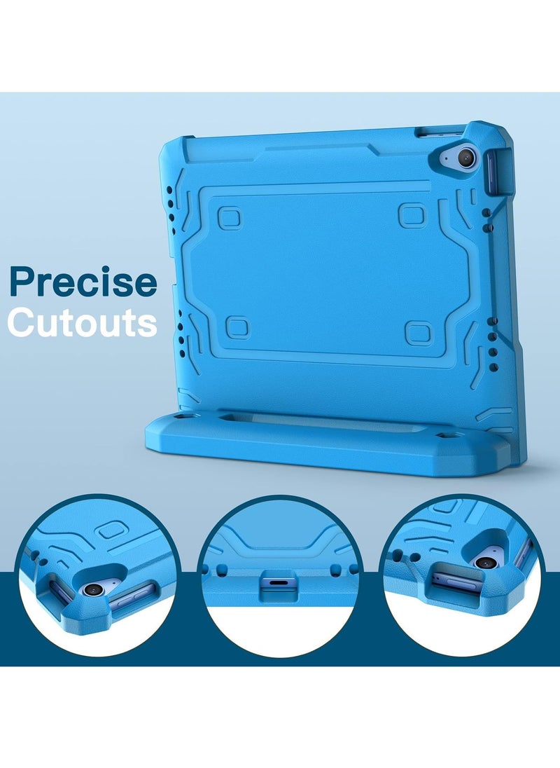 Jetech - Kids Case for Ipad 10 10.9 Inch 2022 Model 10th Generation With Built in Screen Protector Shockproof Full Body Handle Stand Tablet Protective Cover Blue - Image 1