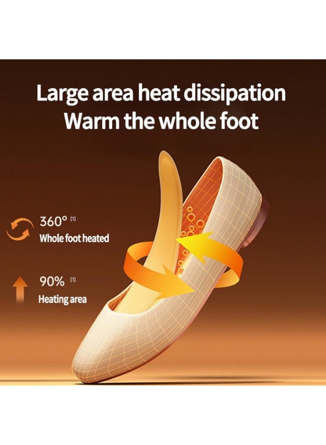 مدفئات القدم 5 أزواج، وسادة حرارة قابلة للاستخدام مرة واحدة، مدفئات يد ساخنة، تدوم طويلاً وآمنة وطبيعية بدون رائحة، مثالية للتخييم، التزلج في الهواء الطلق، السفر - Image 4