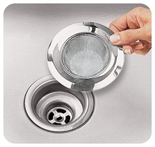 Petals Set of 2 SS Sink Drainer Protector Jali - Medium and Big Sinks Jali - Image 4