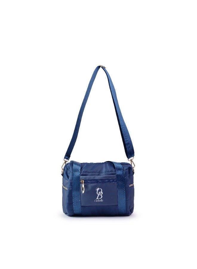 Womenâ€™s Casual Crossbody Bag, Lightweight Multi-Pocket Nylon Shoulder Purse with Adjustable Strap, Small Everyday Travel & Sport Handbag, PUMP - Image 1
