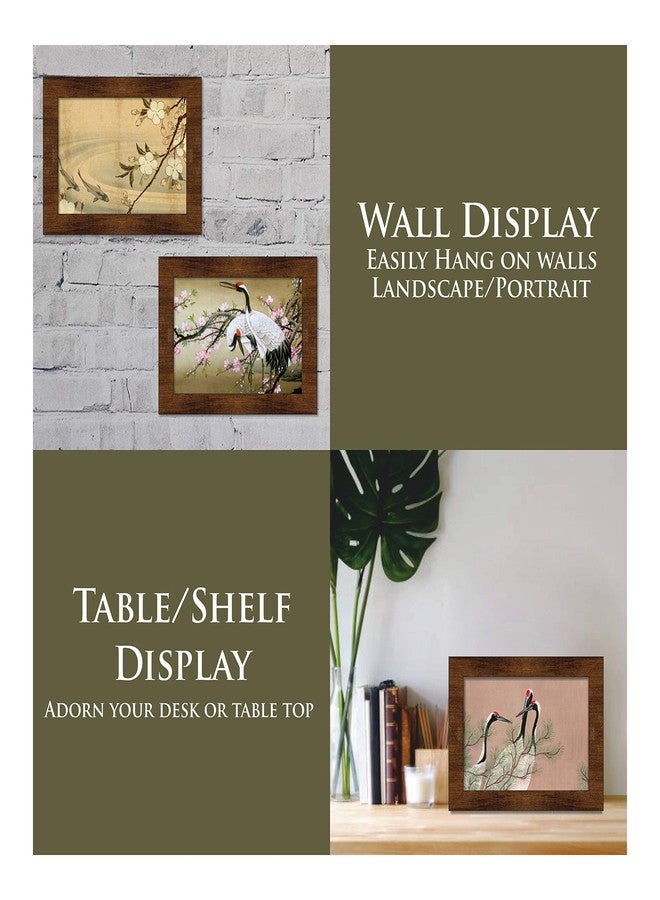PRINTELLIGENT Photo Frames Brown (SET OF 8 (6 IN X 8 IN)) - Image 2