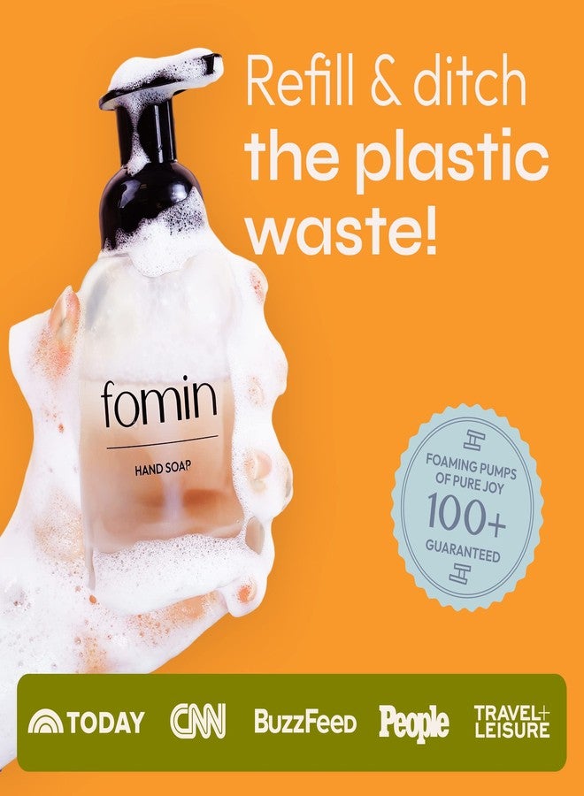 FOMIN Foaming Hand Soap Tablets (6 Count) - Makes 48 fl oz (6 x 8 fl oz) - Basil Mandarin - Foaming Hand Soap Refills, Sustainable Soap Tablets for Hands - Image 2