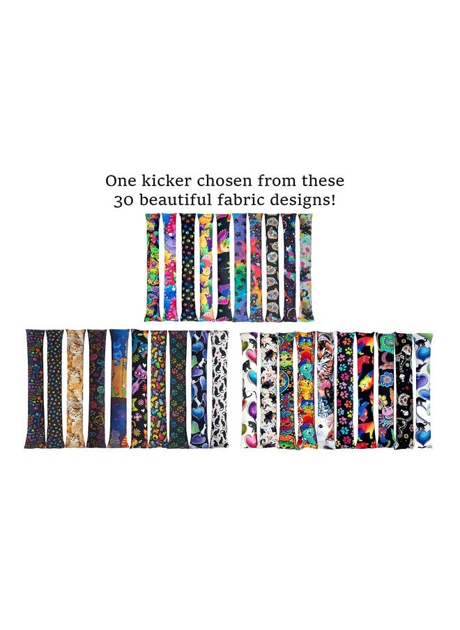 One Catnip kicker toy 11"/30 designs, silver vine toys, Cat kicker toy, Christmas gifts for cats, Cat birthday gift, Kicker stick, Kitty sticks, toys for indoor cats, cat gifts under 10, Made in USA  - Image 1