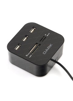Dark UCR202 USB MicroSD/SD/MMC/M2/MS PRO DUO Card Reader (DK-AC-UCR202)  - Image 1