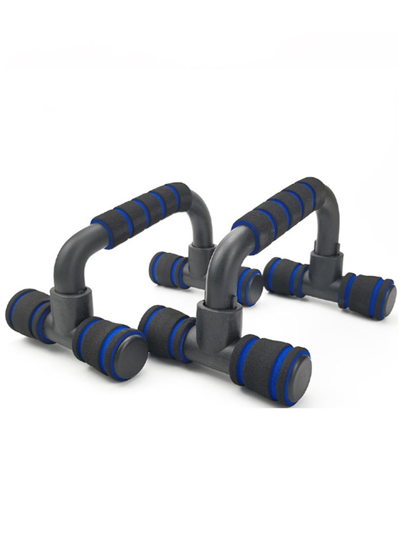 Generic Push Up Bar Fitness Push Up Bar Push-Ups Stands Bars Tool for Fitness Chest Training Equipment Exercise Training (Color : Dark Blue)  - Image 2