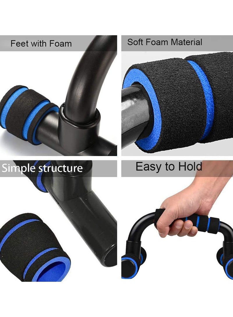 Generic Push Up Bar Fitness Push Up Bar Push-Ups Stands Bars Tool for Fitness Chest Training Equipment Exercise Training (Color : Dark Blue)  - Image 3