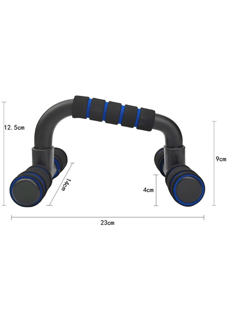 Generic Push Up Bar Fitness Push Up Bar Push-Ups Stands Bars Tool for Fitness Chest Training Equipment Exercise Training (Color : Dark Blue)  - Image 5
