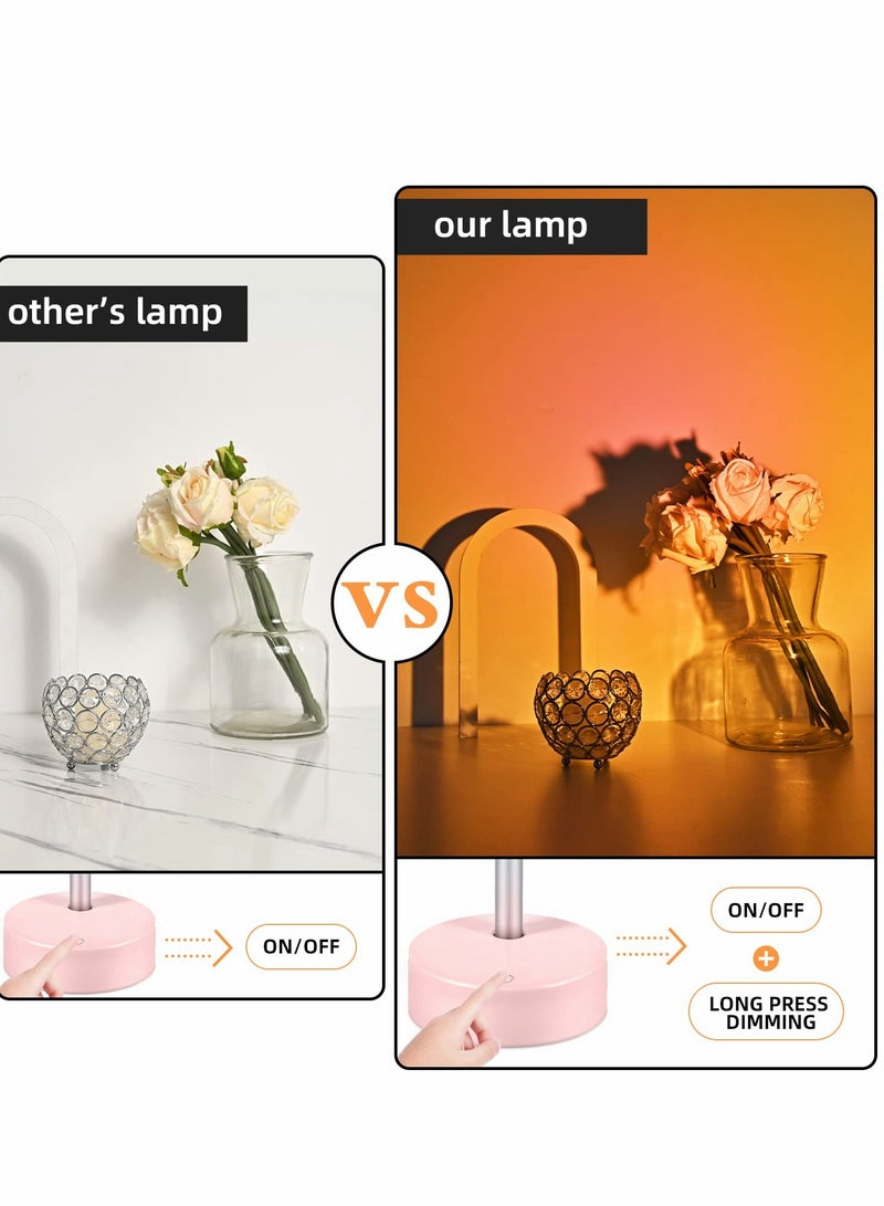 Excefore مصباح شروق الشمس، قابل للتعتيم 180° دوران، ضوء الليل الرومانسي الدافئ مع النجوم والقمر لغرفة المعيشة وغرفة النوم، ديكور خلفية، تصوير فيديو، بث مباشر (أبيض، قمر) - Image 2