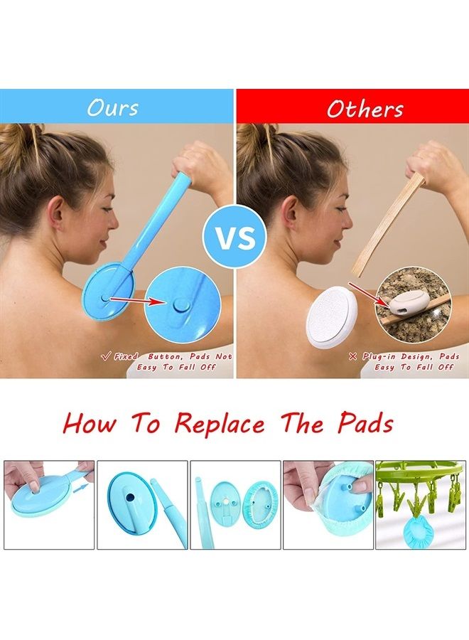 eyxformula Easy Lotion Applicator, Back Rubs Massager Bath Brush, Extra Long Handle, Easily Self Apply Lotions, Great for Body Care - Image 2