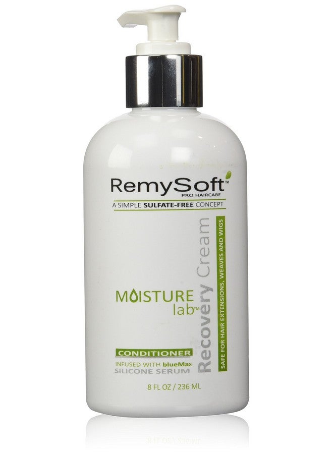 RemySoft Moisturelab Recovery Cream - Safe for Hair Extensions, Weaves and Wigs - Salon Formula Conditioner 8oz - Gentle Sulfate-free Lather - Image 1
