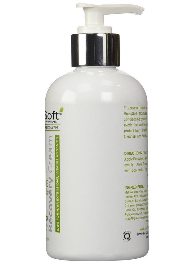 RemySoft Moisturelab Recovery Cream - Safe for Hair Extensions, Weaves and Wigs - Salon Formula Conditioner 8oz - Gentle Sulfate-free Lather - Image 2