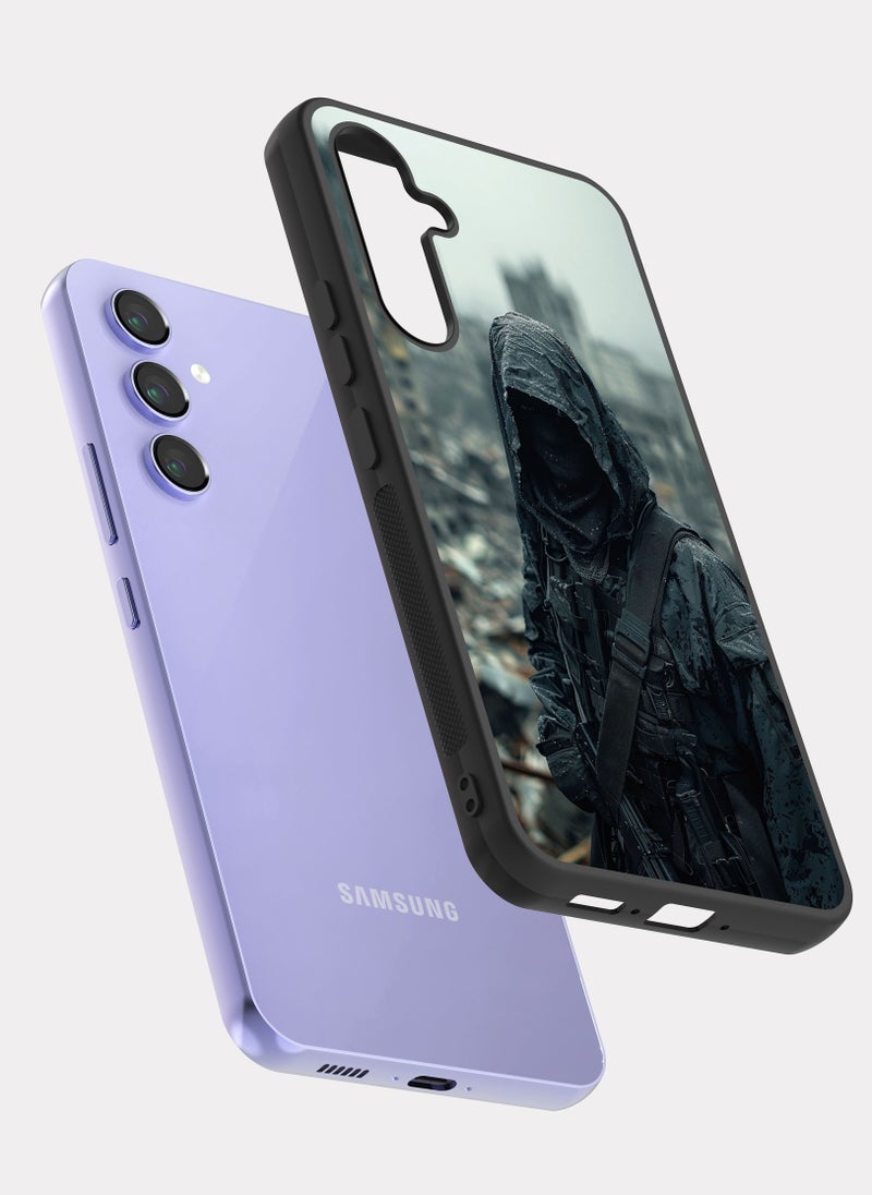 بكسلات كفر سامسونج جالكسي ايه 54 جندي مقاتل اسود - Image 2