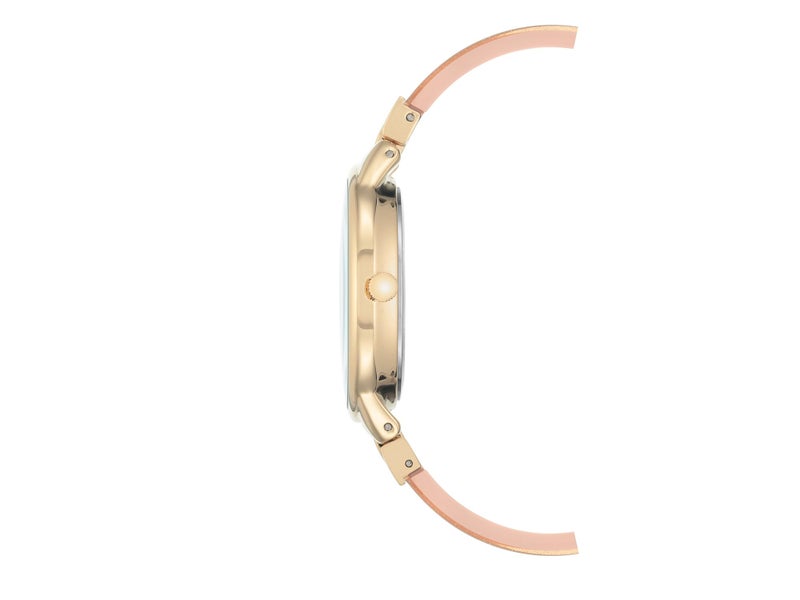 آن كلاين ساعة ذات عقارب وحزام من الراتينج طراز AK-1408LPLP - Image 3