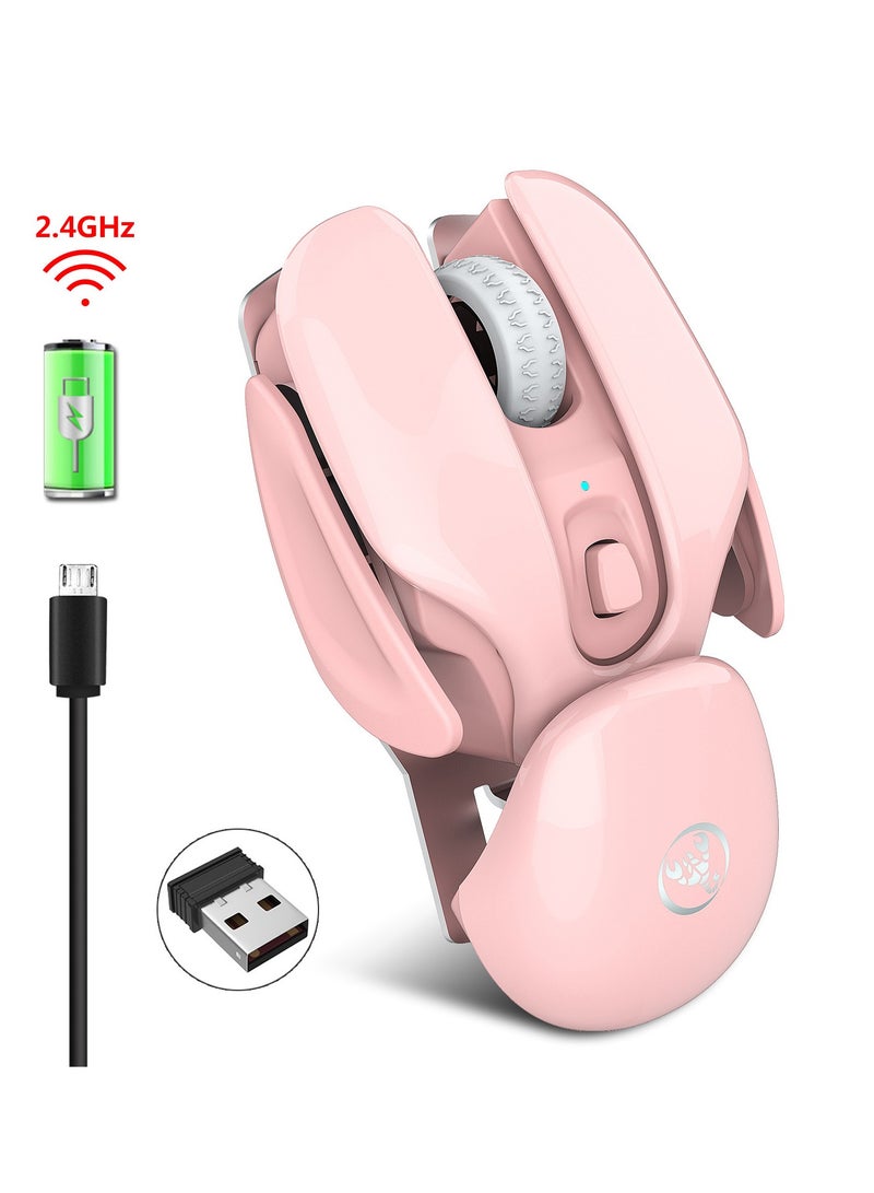 general 2.4G wireless mouse 3 gears 1600DPI adjustable 4D Ya UV texture built-in 500 mAh grip comfortable to meet different needs - Image 1