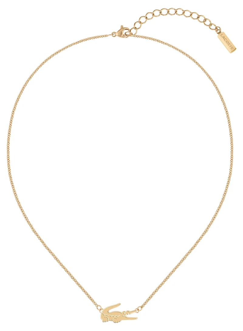 LACOSTE Women's CROCODILE Collection Pendant Necklace
