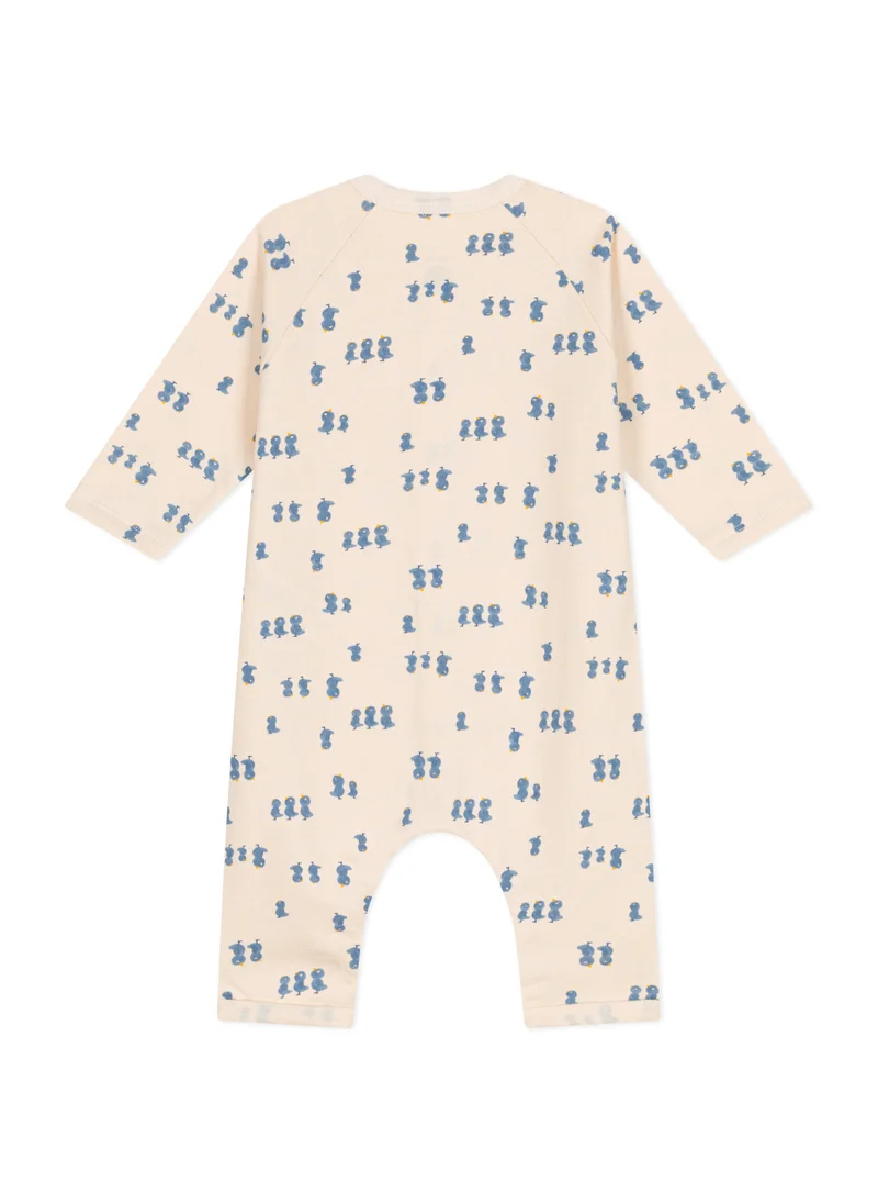 Petit Bateau Babies' fleece jumpsuit