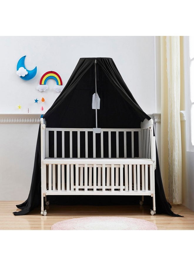 Mengersi Blackout Sleep Tent Crib Tent with Canopy Frame for Pack N Play Blackout Cover Baby Sleep Tent,Travel Crib Tent Canopy Portable Privacy Tent,Block 95% Light (Black) - pzsku/Z0C61CA179F7882CFE131Z/45/_/1737030841/b6555e81-25c0-4e9e-b8b4-d2bf26729d7f