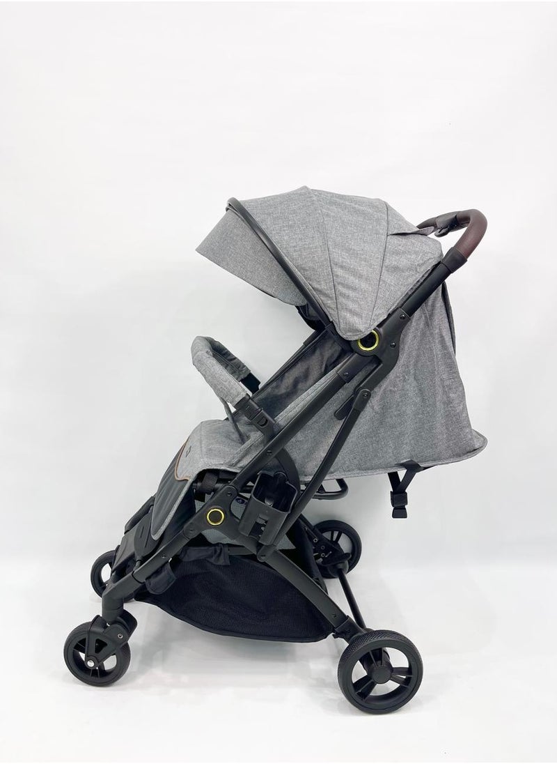 burbay 3 In 1 Stroller With Car Seat And Mother Bag, 0 Month  - Image 4