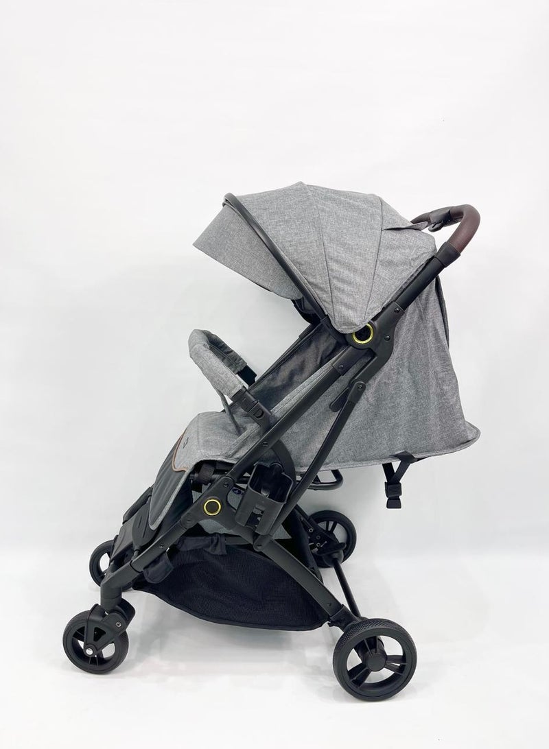 بورباي عربة  أطفال 3-في-1 مع مقعد سيارة وشنطة أم – عربة قابلة للطي وخفيفة الوزن للمولود الجديد لجميع التضاريس - Image 5