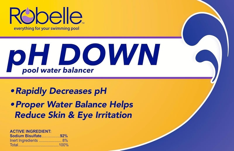 Robelle 10 أرطال من pH داون الممتاز للمسابح، بيكربونات الصوديوم المركزة، مصنوعة في الولايات المتحدة - Image 3