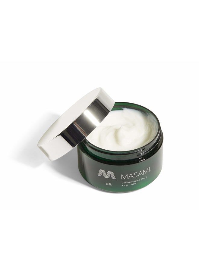 MASAMI Mekabu Hydrating Styling Cream: Sulfate-Free, Paraben-Free, Vegan - Image 5