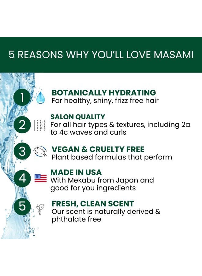 MASAMI Mekabu Hydrating Styling Cream: Sulfate-Free, Paraben-Free, Vegan - Image 2