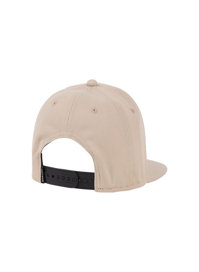 Burton Underhill Twill Snapback Hat (US, Alpha, One Size, Summit Taupe) - Image 3