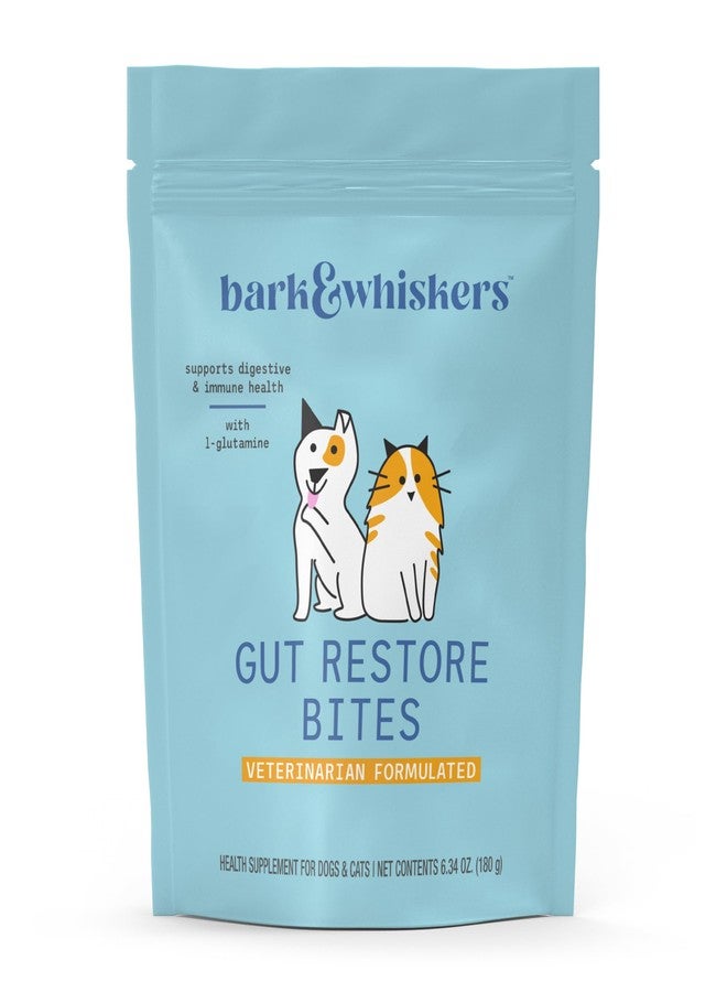 Dr. Mercola Bark & Whiskers Gut Restore Bites, 6.34oz (180 g), Supports Digestive and Immune System, Non-GMO - Image 1