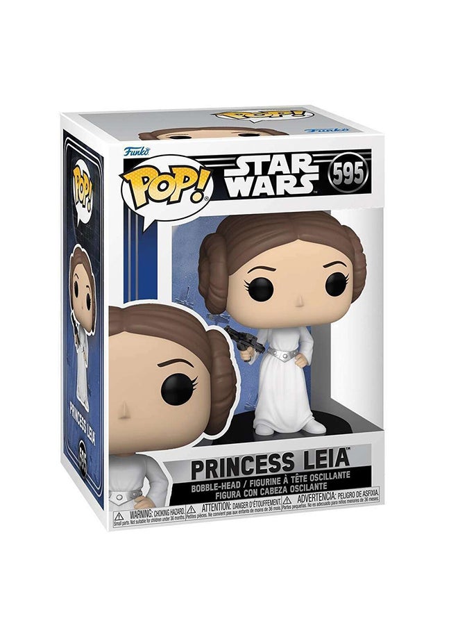 Funko Movies Star Wars New Classic - Leia, Collectible Action Vinyl Figure - 67535  - Image 3